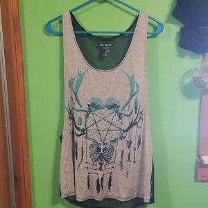 Hot topic mesh tank top